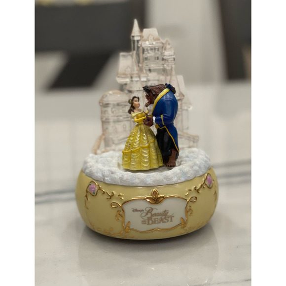 Ardleigh Elliott Disney Beauty & The Beast's Castle Happily Ever After Music Box - Picture 1 of 14